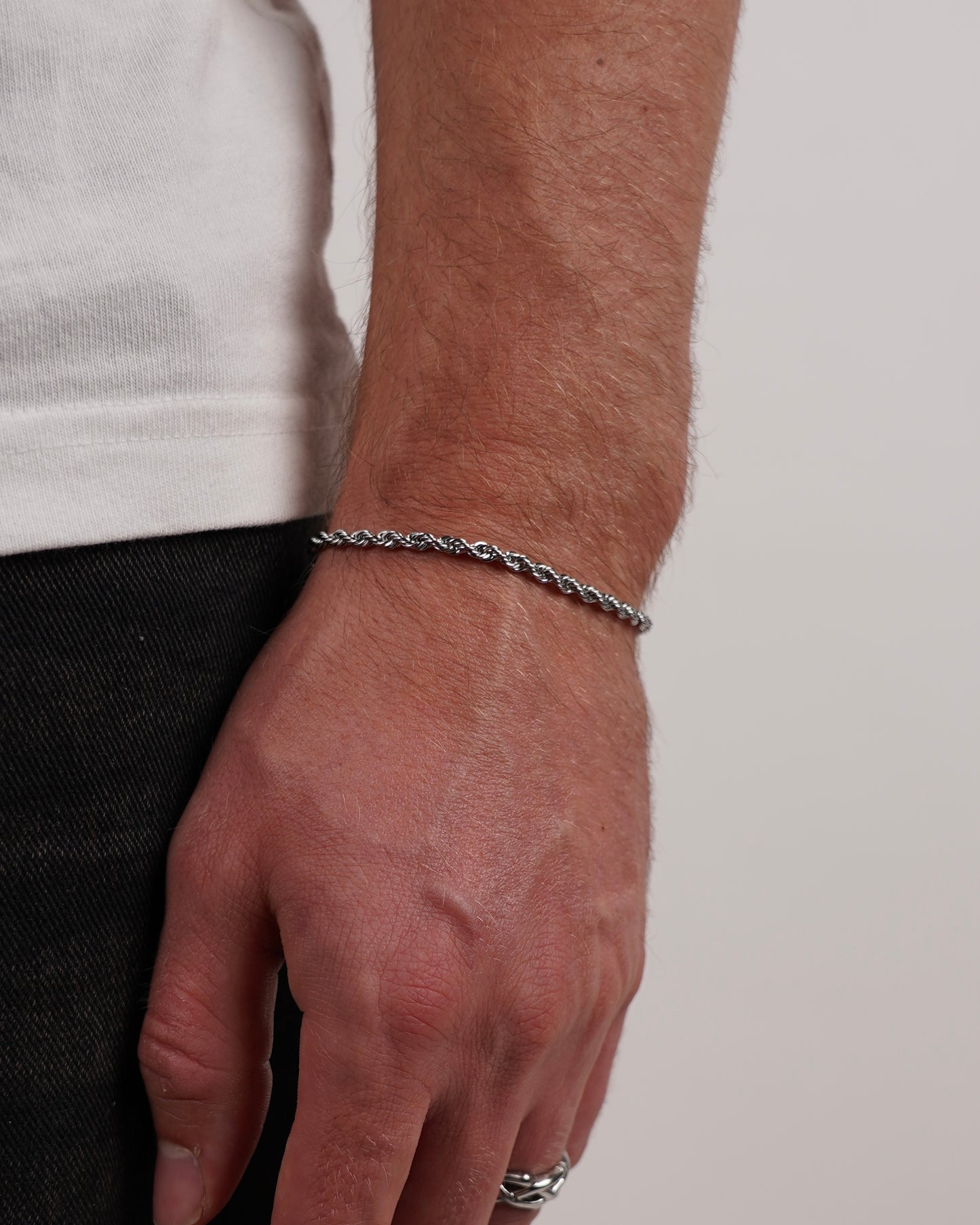 ROPE BRACELET - SILVER