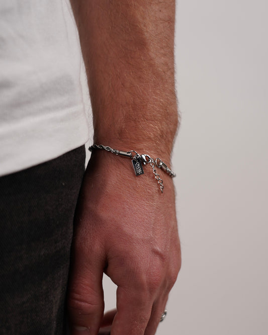 ROPE BRACELET - SILVER