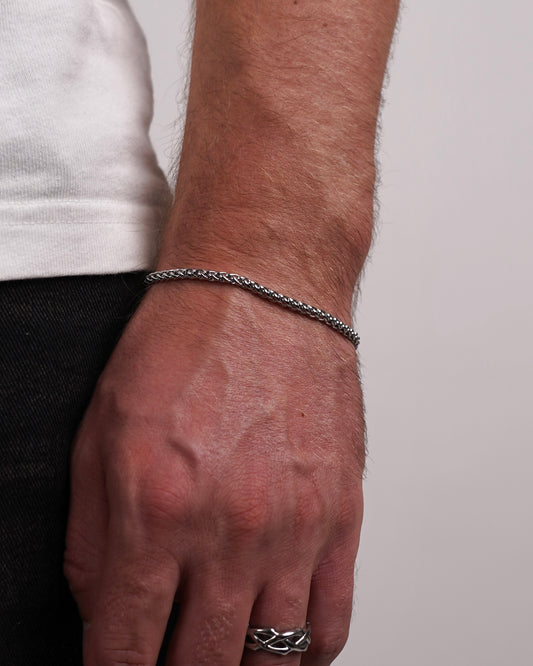 WHEAT BRACELET - SILVER