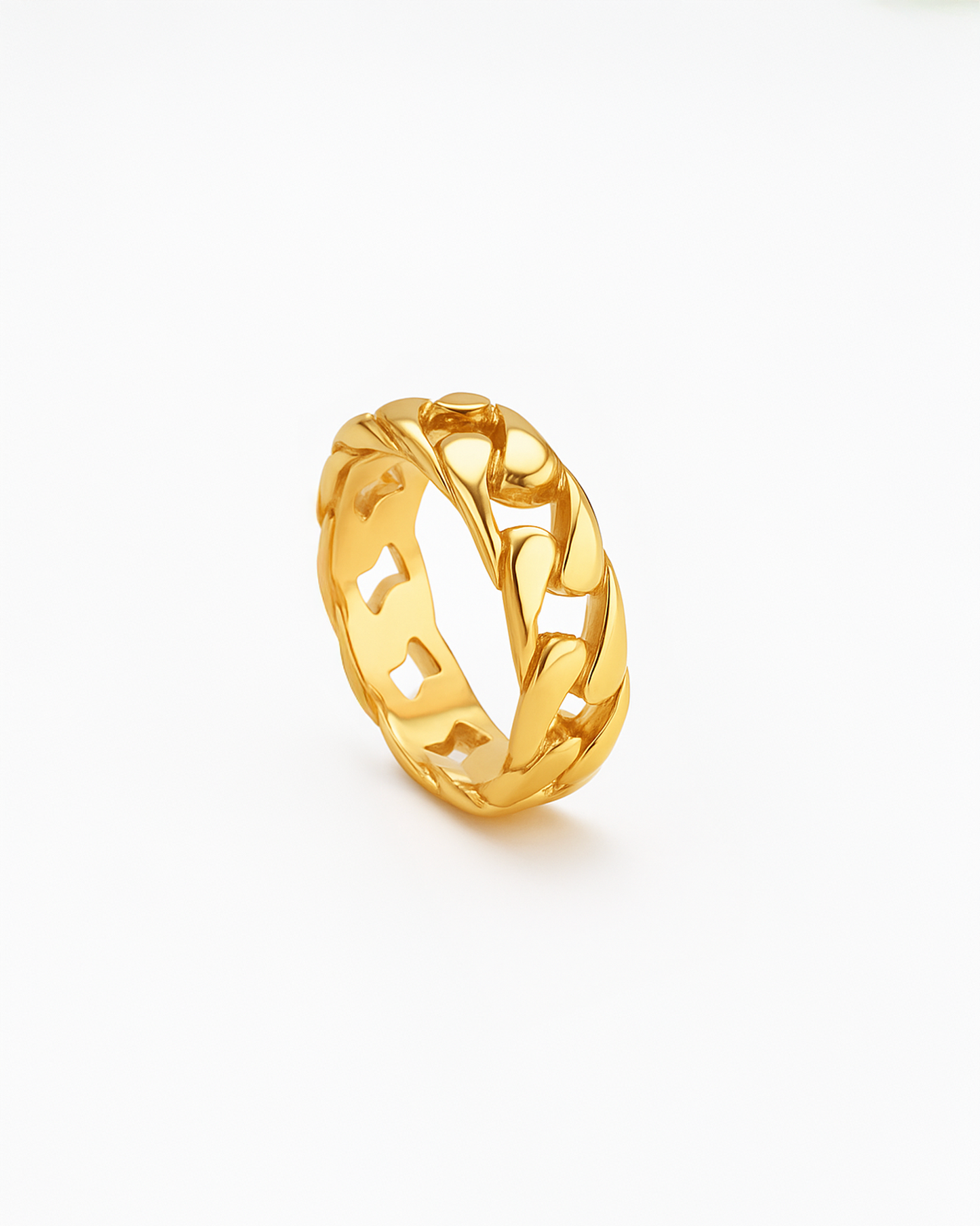 CUBAN RING - GOLD
