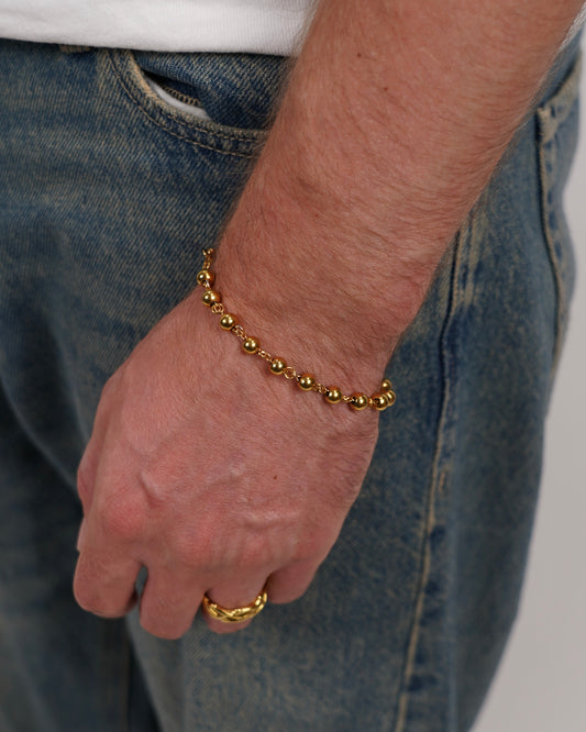 ROSARY BRACELET - GOLD
