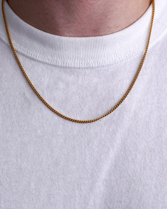 MINI CURB CHAIN - GOLD