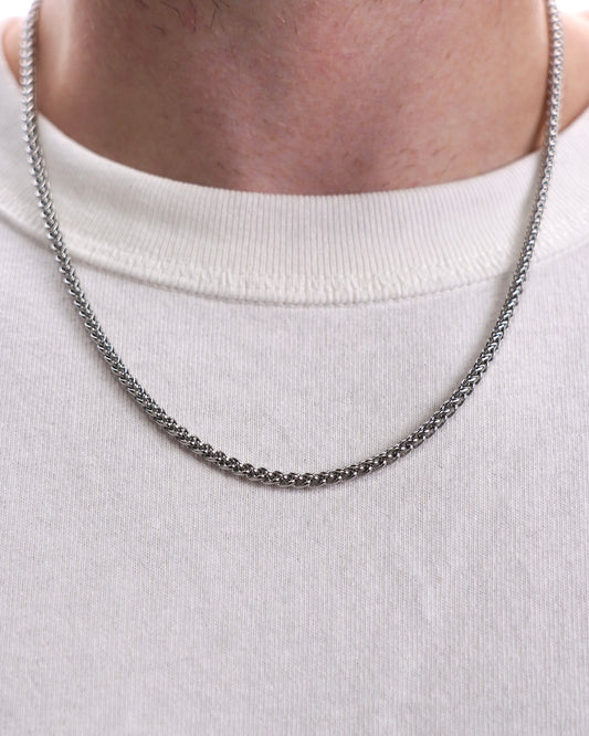 WHEAT CHAIN - SILVER