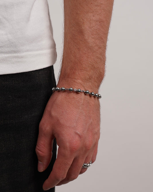 ROSARY BRACELET - SILVER