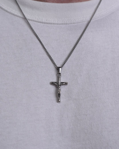CRUCIFIX PENDANT - SILVER