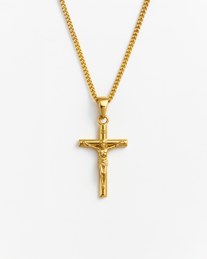CRUCIFIX PENDANT - GOLD