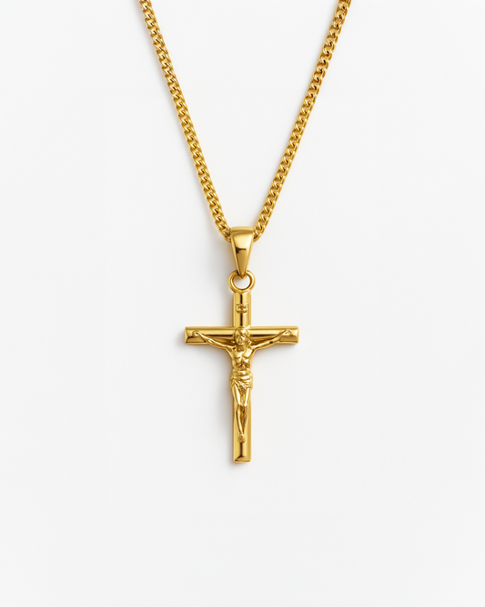 CRUCIFIX PENDANT - GOLD
