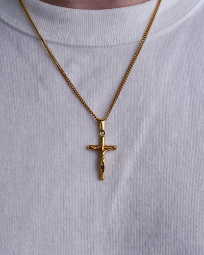 CRUCIFIX PENDANT - GOLD