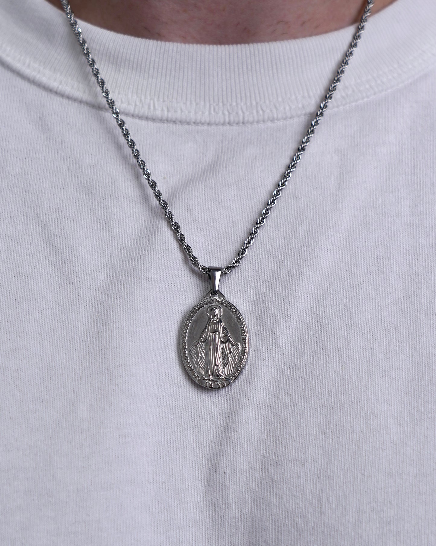 MARY PENDANT - SILVER