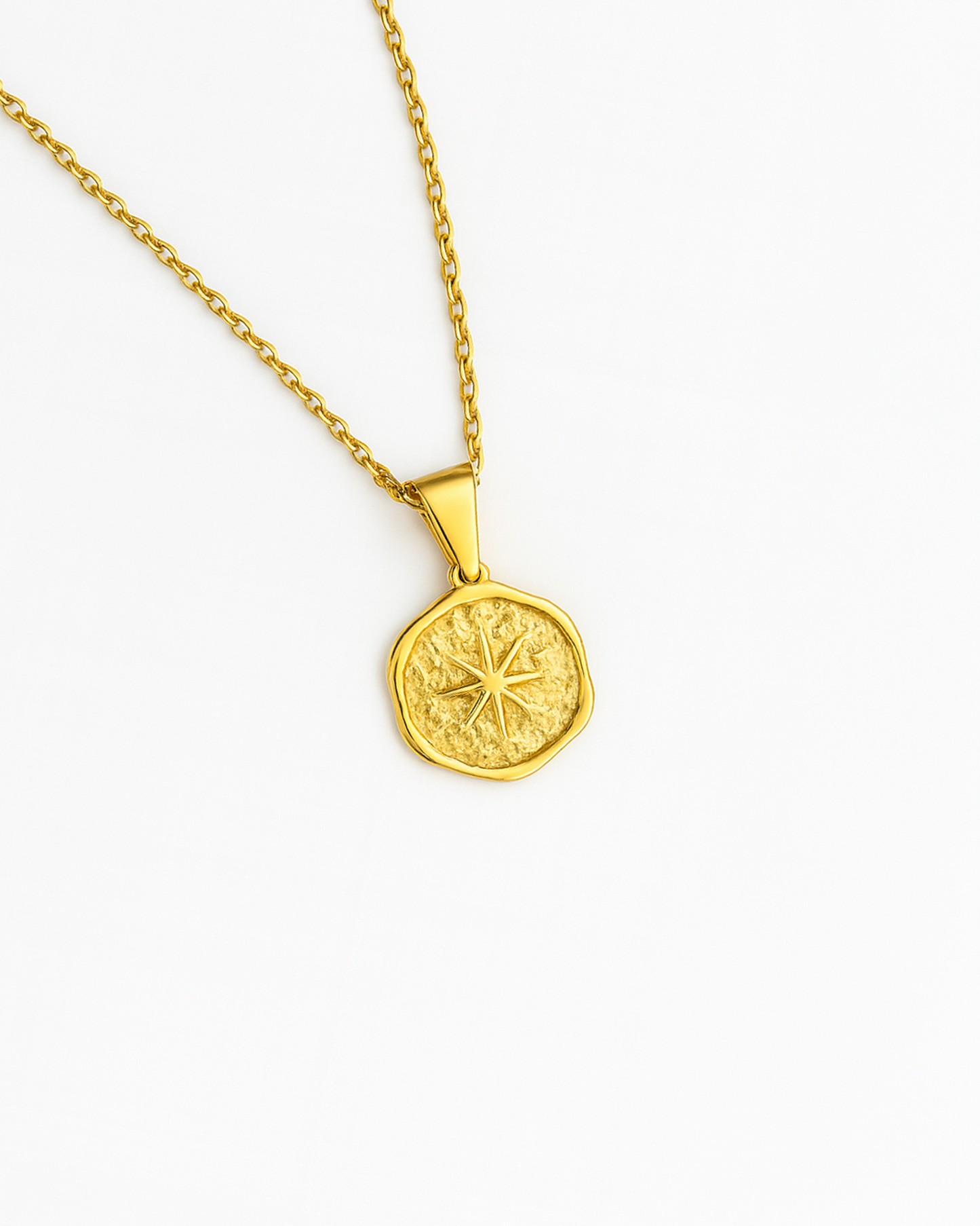 NORTH STAR PENDANT - GOLD