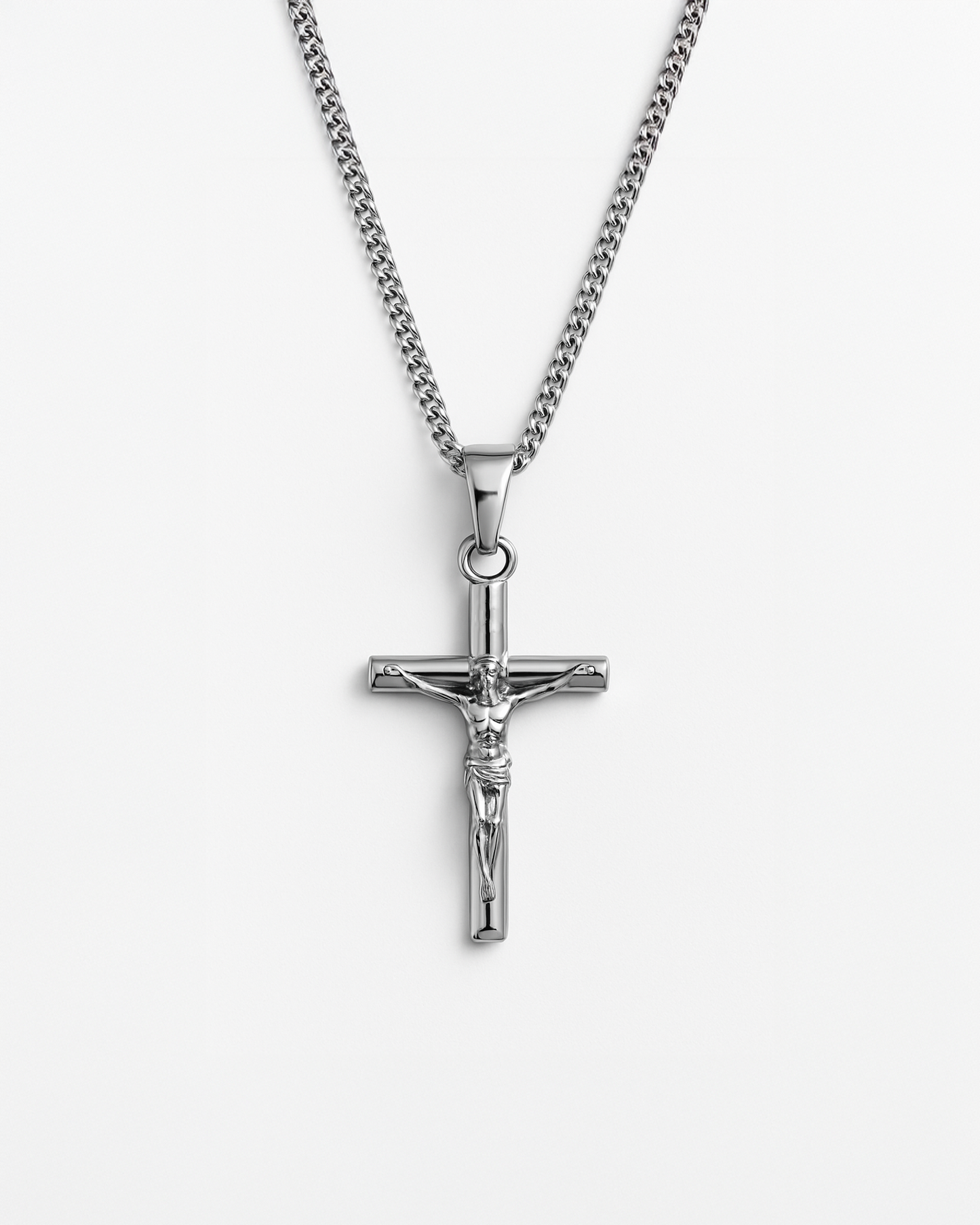 CRUCIFIX PENDANT - SILVER